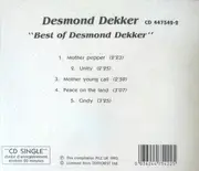 CD Single - Desmond Dekker - Best Of Desmond Dekker