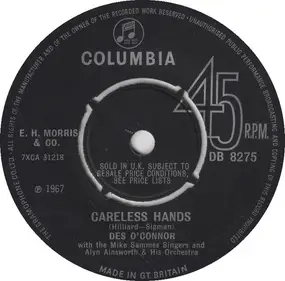 Des O'Connor - Careless Hands