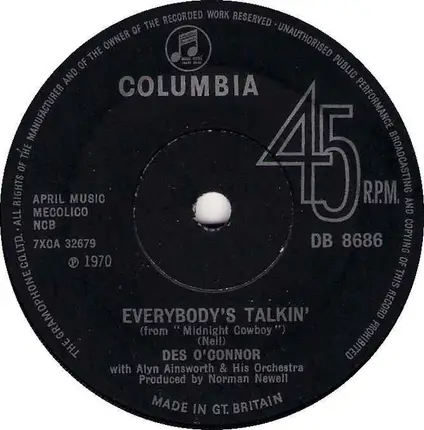 Des O'Connor - Something
