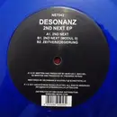 12inch Vinyl Single - Desonanz - 2nd Next EP - EP, Blue Vinyl