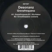 DESONANZ - Grenzfrequenz