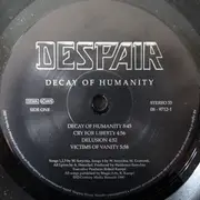 LP - Despair - Decay Of Humanity