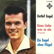 7inch Vinyl Single - Detlef Engel - Denn Liebe War Es Nie (Tragedy) / Ein Engel Ohne Flügel