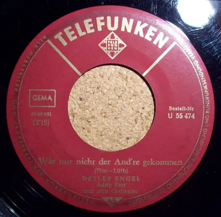 Detlef Engel - Ich Such' Ein Herz / Wär' Nur Nicht Der Andre Gekommen