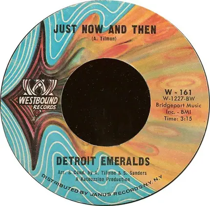 Detroit Emeralds - I Can't See Myself Doing Without You / Just Now And Then