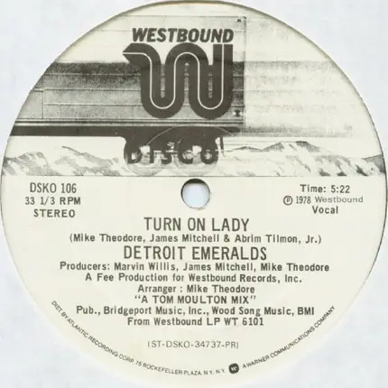Detroit Emeralds - I Just Don't Know About This Girl Of Mine