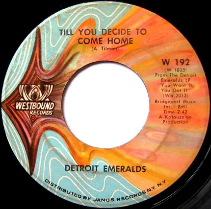 Detroit Emeralds - You Want It, You Got It