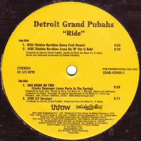 Detroit Grand Pubahs - Ride (Promo 2)
