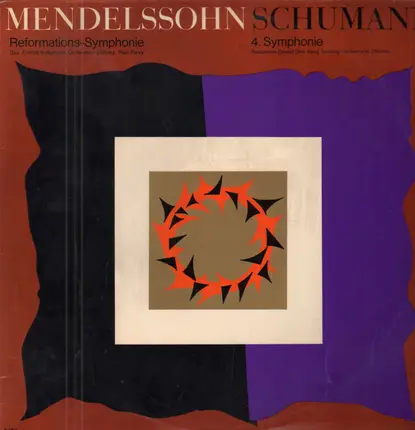 Detroit Symphony Orchestra , Paul Paray / Residentie Orkest , Willem Van Otterloo , Felix Mendelsso - Symphonie Nr. 5 'Reformations-Symphonie' / Symphonie Nr. 4