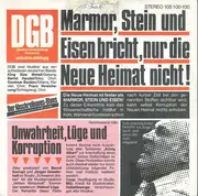 7inch Vinyl Single - Deutsche Gemeinnützige Bauherren - Marmor, Stein Und Eisen Bricht, Nur Die Neue Heimat Nicht