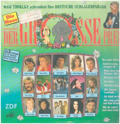 Deutscher Schlager Sampler - Der Große Preis - Wim Thoelke Präsentiert Ihre Deutsche Schlagerparade