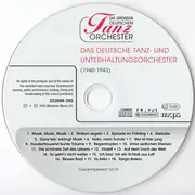 CD - Das Deutsche Tanz- und Unterhaltungsorchester - Die grossen deutschen Tanzorchester - Digipak