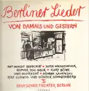 LP - Deutsches Theater Berlin - Berliner Lieder von Damals und Gestern