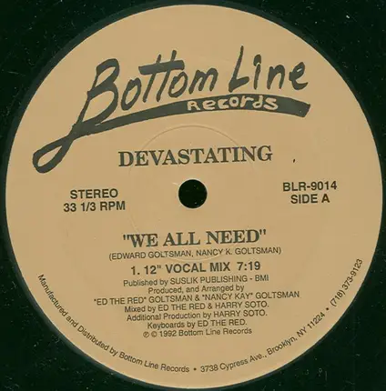 Devastating - We All Need