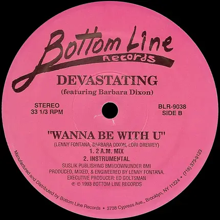 Devastating Featuring Barbara Dixon - Wanna Be With U