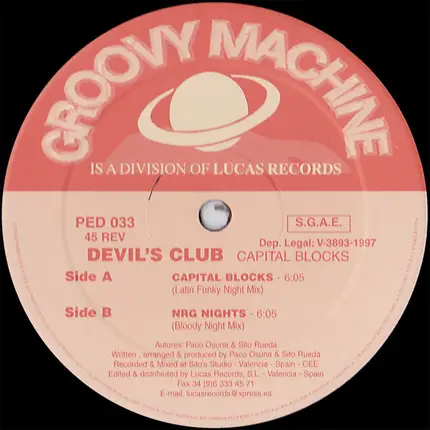 Devil's Club - Capital Blocks