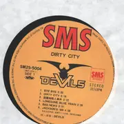 LP - Devils - Dirty City - no promo+OBI, insert