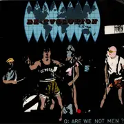 7inch Vinyl Single - Devo - Mongoloid / Jocko Homo - Black print inside