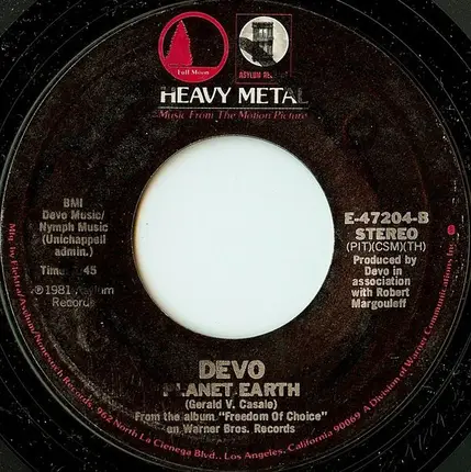 Devo - Working In The Coal Mine