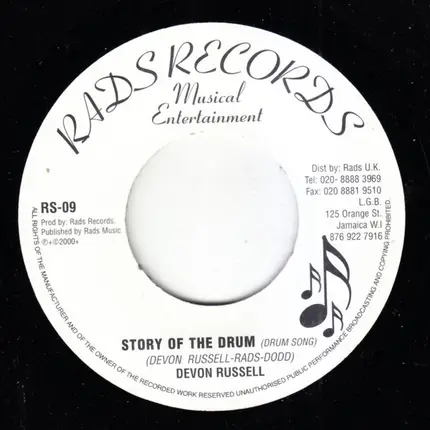Devon Russell - Story Of The Drum (Drum Song)