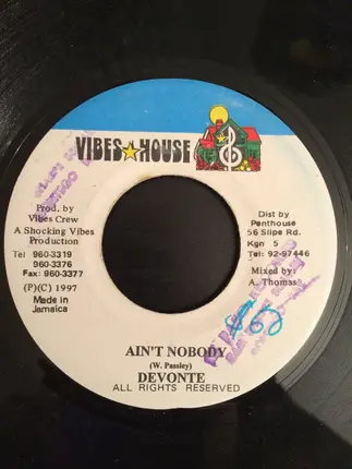 Devonte - Ain't Nobody