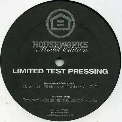 Devoted - Gotta Have