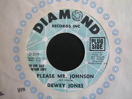 Dewey Jones - Please Mr. Johnson