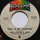 7inch Vinyl Single - Dewi Cheetum & Howe - Impossible Decision / This Is My Country