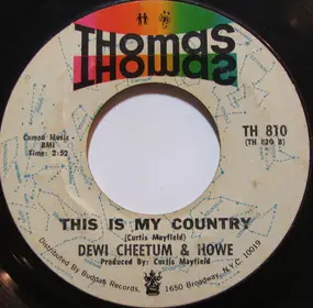 Howe - Impossible Decision / This Is My Country