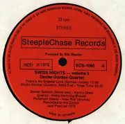 LP - Dexter Gordon Quartet - Swiss Nights Vol. 2