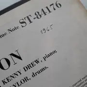 LP - Dexter Gordon - One Flight Up - First US press with etched 'ear' symbol in matrix