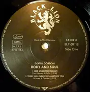 LP - Dexter Gordon - Body And Soul