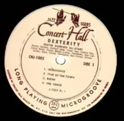 10'' - Dexter Gordon All Stars - Dexterity - RARE
