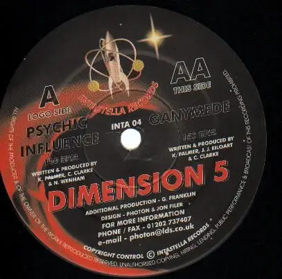 Dimension 5 - Psychic Influence / Ganymede
