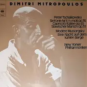 Double LP - Dimitri Mitropoulos , Modest Mussorgsky , Pyotr Ilyich Tchaikovsky , The New York Philharmonic Orch - Sinfonie Nr.6 H-Moll Op.74 - Capriccio Italien Op.45 - Slawischer Marsch - Eine Nacht Auf Dem Kahlen Berge - gatefold