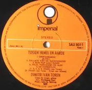 LP - Dimitri Van Toren - Tussen Hemel En Aarde - Orange Labels