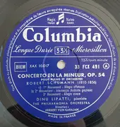 LP - Schumann / Grieg - Concerto En La Mineur / Concerto En La Mineur - Mono