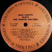 LP - Dinu Lipatti , Frédéric Chopin - Dinu Lipatti Plays The Chopin Waltzes