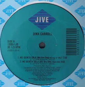 Dina Carroll - Me Sienta Sola (We Are One)