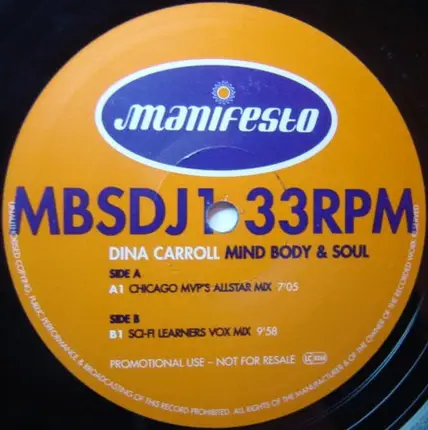 Dina Carroll - Mind, Body & Soul