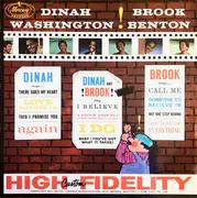 LP - Dinah Washington And Brook Benton - The Two Of Us - Mono