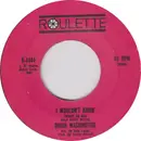 7inch Vinyl Single - Dinah Washington - I Wouldn't Know / For All We Know