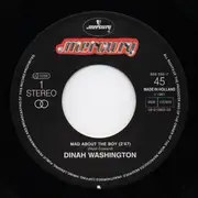 7inch Vinyl Single - Dinah Washington - Mad About The Boy