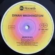LP - Dinah Washington - Memories