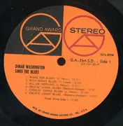 LP - Dinah Washington - Dinah Washington Sings The Blues