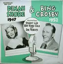 LP - Dinah Shore / Bing Crosby featuring Peggy Lee , Nat King Cole , Joe Venuti - The Dinah Shore - Bing Crosby Shows