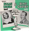 LP - Dinah Shore & Bing Crosby - Shows 1947 & 52