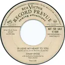 7inch Vinyl Single - Dinah Shore - If I Give My Heart To You / Tempting