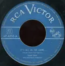 7inch Vinyl Single - Dinah Shore - It's All In The Game