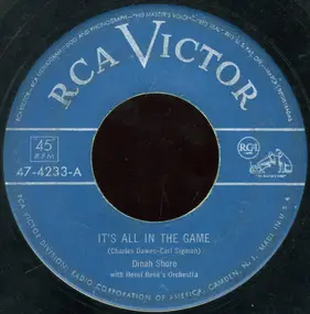 Dinah Shore - It's All In The Game